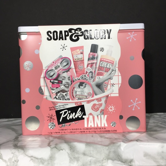 SOAP & GLORY PINK TANK GIFT SET - Picture 4 of 5